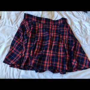 Plus-size Torrid Plaid Mini skirt size 0/14